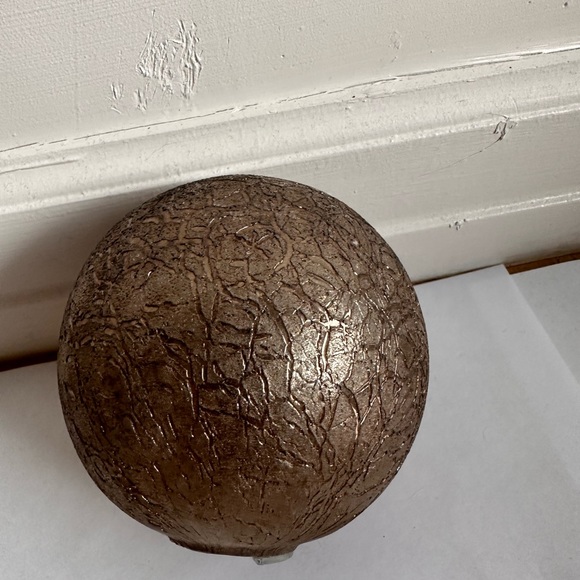 Pier 1 - Decorative Clay Sphere - Glass - Picture 3 of 3